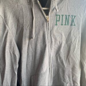 VS Pink Greenbay Packers zip up